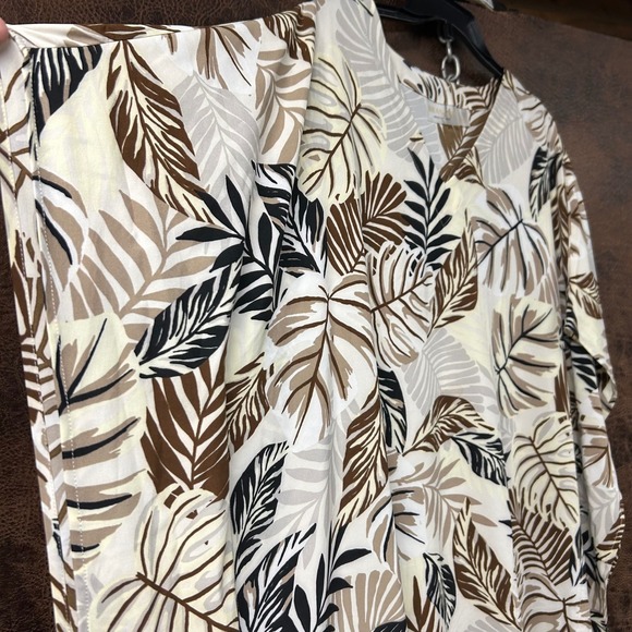 Brandi's Dress Out Loud House Dress Hawaiian Lounge Dress Large Flutter Sleeve - Picture 2 of 10